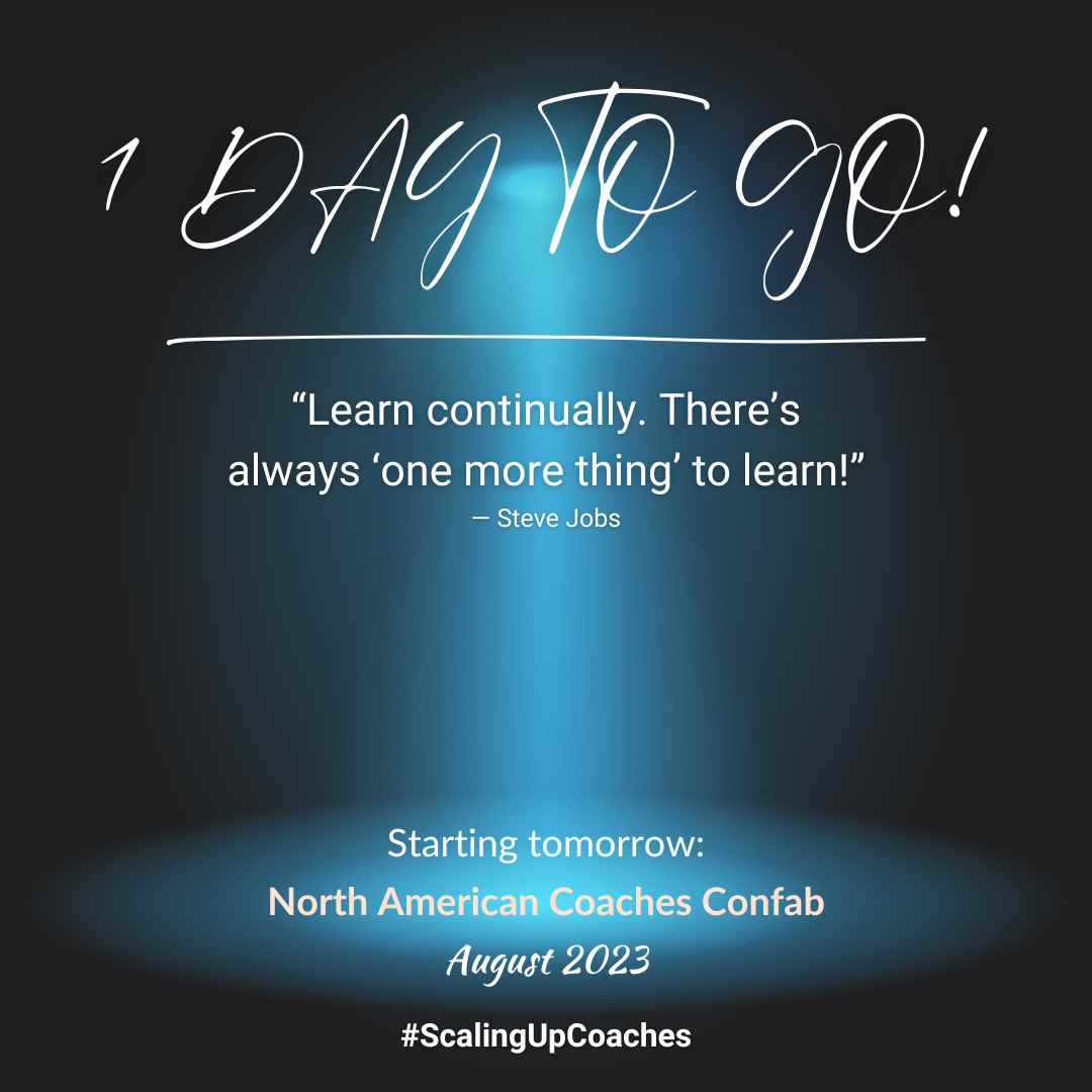 ScaleUpCoaches's tweet photo. Scaling Up Coaches are coming together to learn the latest cutting edge tools &amp; resources to help their clients scale their businesses. Stay tuned for live updates from the event!  
Visit: https://t.co/RKE6ChIYv9

#BecomeACoach #FindACoach #CEO #Entrepreneurs #BusinessCoaching https://t.co/WBJ4xMauuG