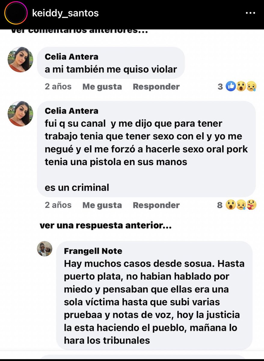 eldemocratard's tweet photo. No estás sola.

Nuestra solidaridad con Keiddy Santos.

Esta joven valientemente está denunciando que fue violada por el comunicador Eddy Gabriel Domínguez Vilorio.

No podemos seguir encubriendo y manejando este tipo de situación con manos de seda, todo el peso de la Ley para este señor, que no merece ser llamado comunicador.

Tras su valiente denuncia, otras jóvenes de Puerto Plata y Sosua, se suman y denuncia a través de Instagram que también fueron abusadas y violadas por este señor.

Atención @ProcuraduriaRD necesitamos darle respuesta urgente a este y todos los casos relacionados.

Muy pero muy grave esta situación.