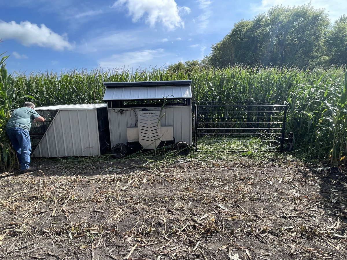 matteichacker73's tweet photo. Was a great day checking out the #stockcropper #farmweird field day. Well worth the drive! Thanks @zebulousprime for putting this on. Great to hear the ideas shared and talked about by @jasonmauck1 @VanceCrowe @RickBieber81 https://t.co/hO8dwXd0a2