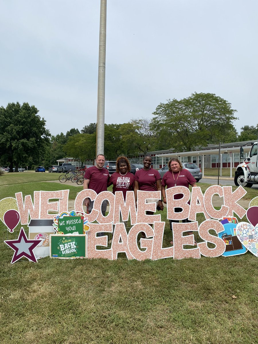 Yalonda Booker (@bookeryalonda) on Twitter photo <a href="/HolabirdCS/">Holabird STEM/Middle: A Community School</a> staff is excited for our Eagle Scholars to return to the nest! The Holabird STEM/Middle staff worked hard all week, preparing to receive students. Kudos to an AMAZING STAFF! Thank you for ALL you do. Team Mission: Possible! 🦅#TeamworkMakesTheDreamWork <a href="/HolabirdCS/">Holabird STEM/Middle: A Community School</a> staff is excited for our Eagle Scholars to return to the nest! The Holabird STEM/Middle staff worked hard all week, preparing to receive students. Kudos to an AMAZING STAFF! Thank you for ALL you do. Team Mission: Possible! 🦅#TeamworkMakesTheDreamWork