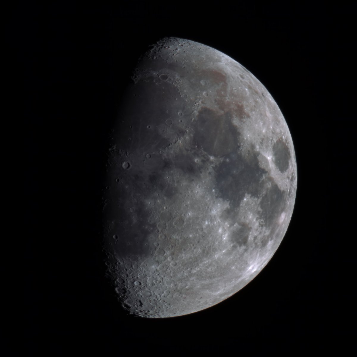 The Moon last night from Los Angeles.