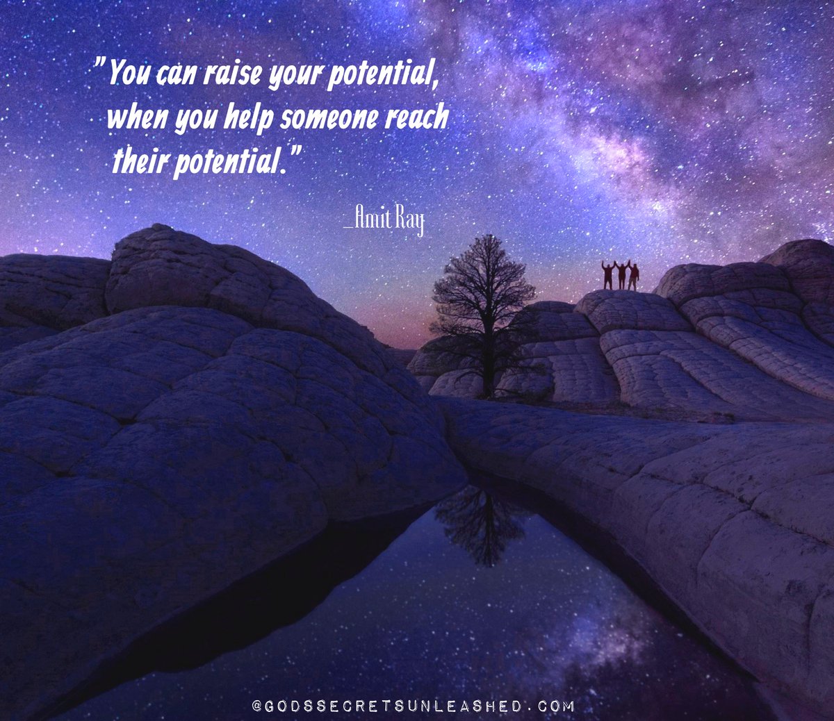 sbraegger11's tweet photo. "You can raise your potential when you help someone reach their potential." _Amit Ray #potiential #divine #universal #energy #Source #creation #soul #purpose #growth #love #oneness #peace #empowerment https://t.co/yg357tSbJM