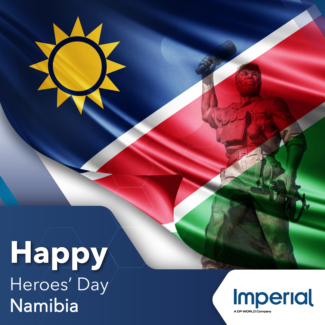 Today we commemorate Heroes’ Day in Namibia, a day that honours those that lost their lives in the struggle for liberation and independence. We wish all our Namibian colleagues, stakeholders, and their families a happy Heroes' Day! #Imperial #NamibiaIndependence #NamibiaHeroesDay