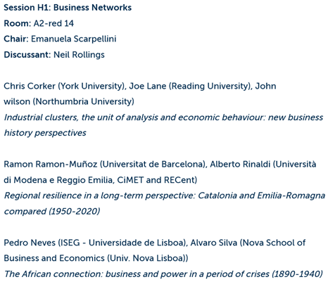 rmn_mz's tweet photo. Pleased to let you know that this afternoon Alberto Rinaldi has presented our joint paper ‘Regional resilience in a long-term perspective: Catalonia and Emilia-Romagna compared (1950-2020)’ at the #EBHA 2023 Congress in Oslo. https://t.co/7bsSb27imR