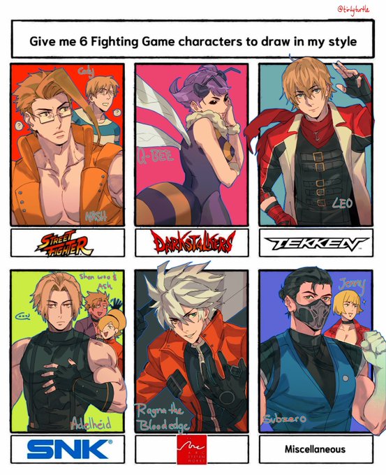 Got it done! I really had fun drawing these, was tempted to draw all the suggestions lol. (Thanks to those who participated)