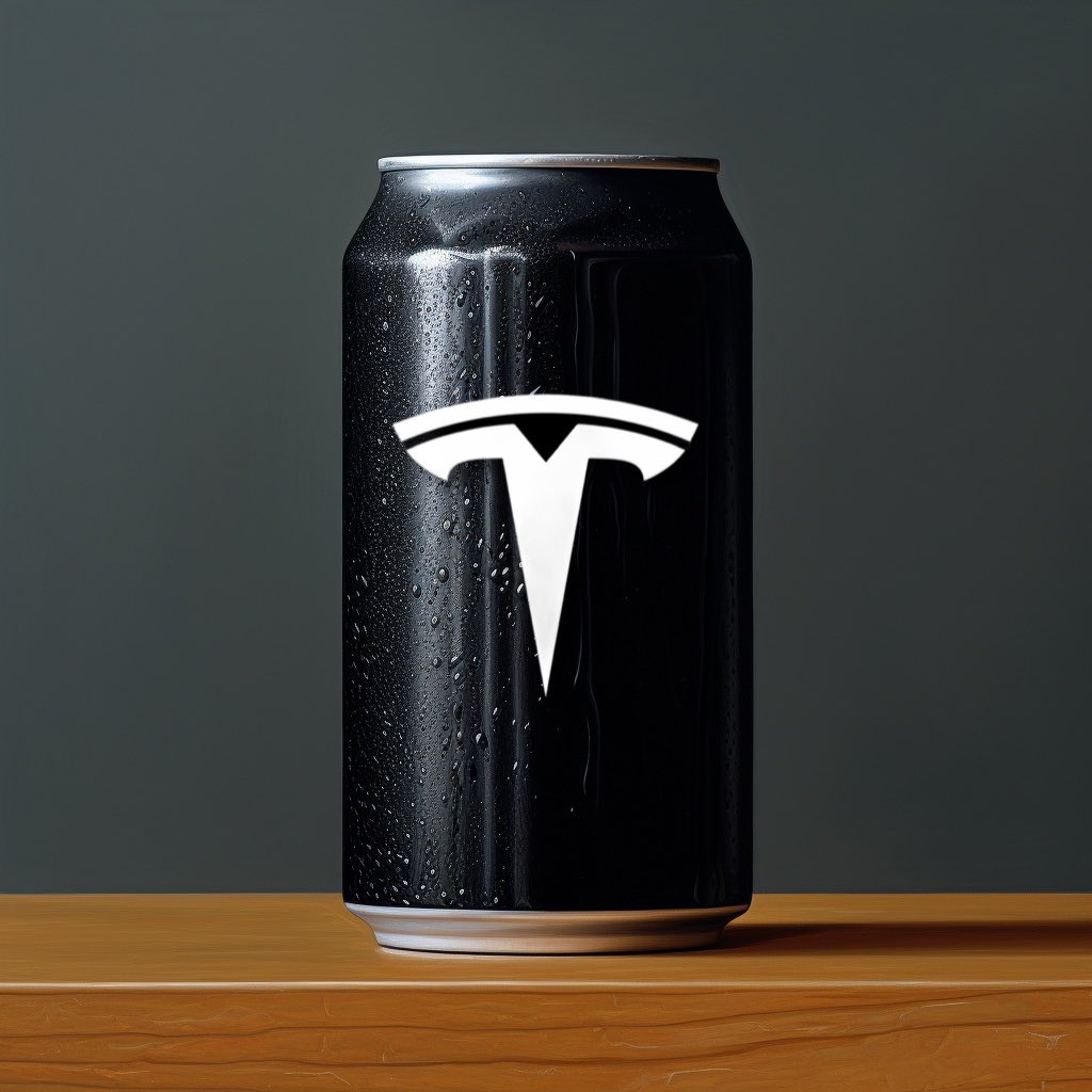 Would you drink Tesla Soda? 

No sugar, and zero calories!