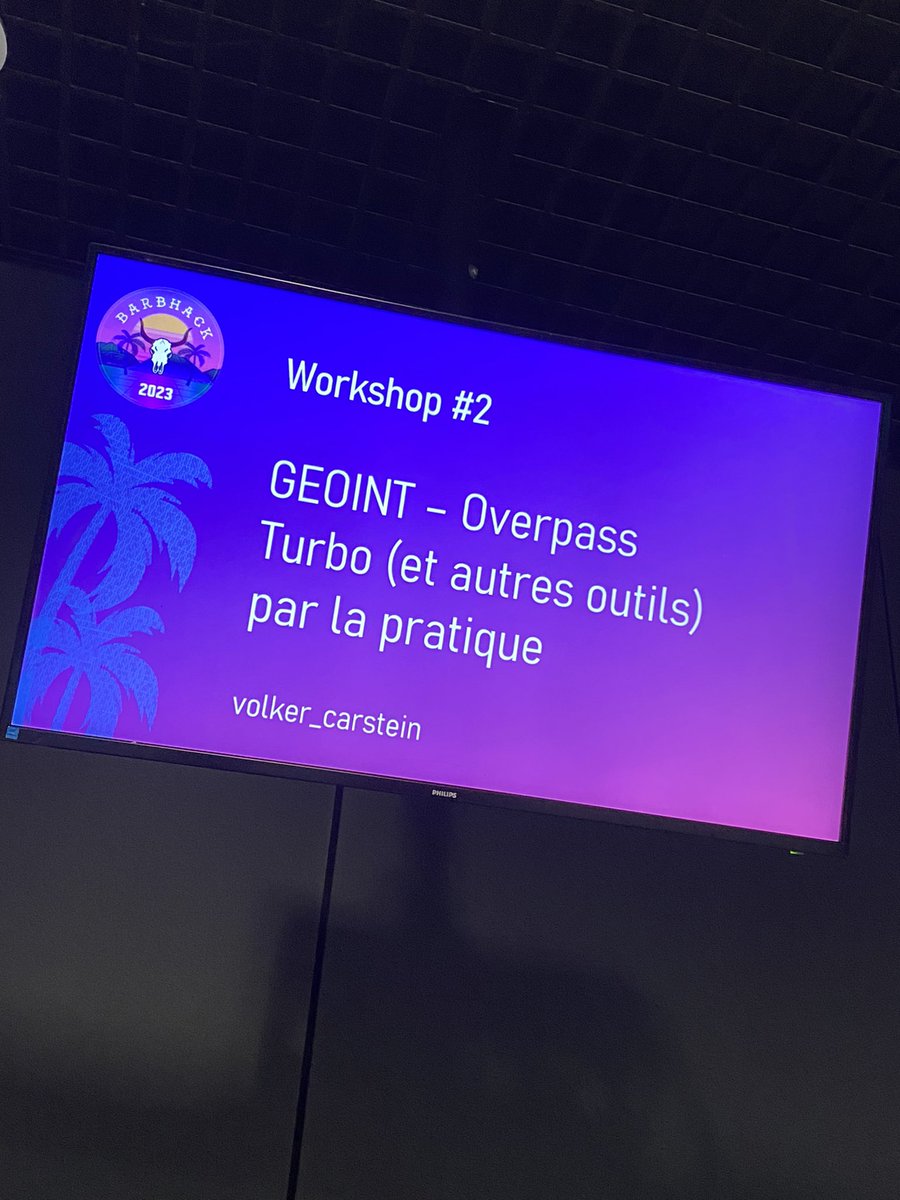 _barbhack_'s tweet photo. 🏁 Dernière ligne droite #workshops avant le #CTF @_barbhack_ 2023 😇
#hacking #conference #barbhack23 https://t.co/IpDvO4zqy1
