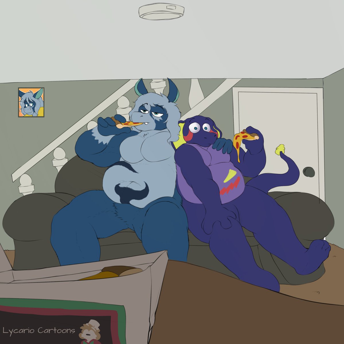 siempre es mejor pasar el rato en compañia, tal vez comiendo pizza🍕✨
(me encanto hacer el dibujo, siempre estarè agradecido por tu paciencia <a href="/HungerHyena/">Ghostshiny (comms open)</a>  :,D )
.

.

#draw #drawing #pizza #dibujo #furry #art #aesthetic #love