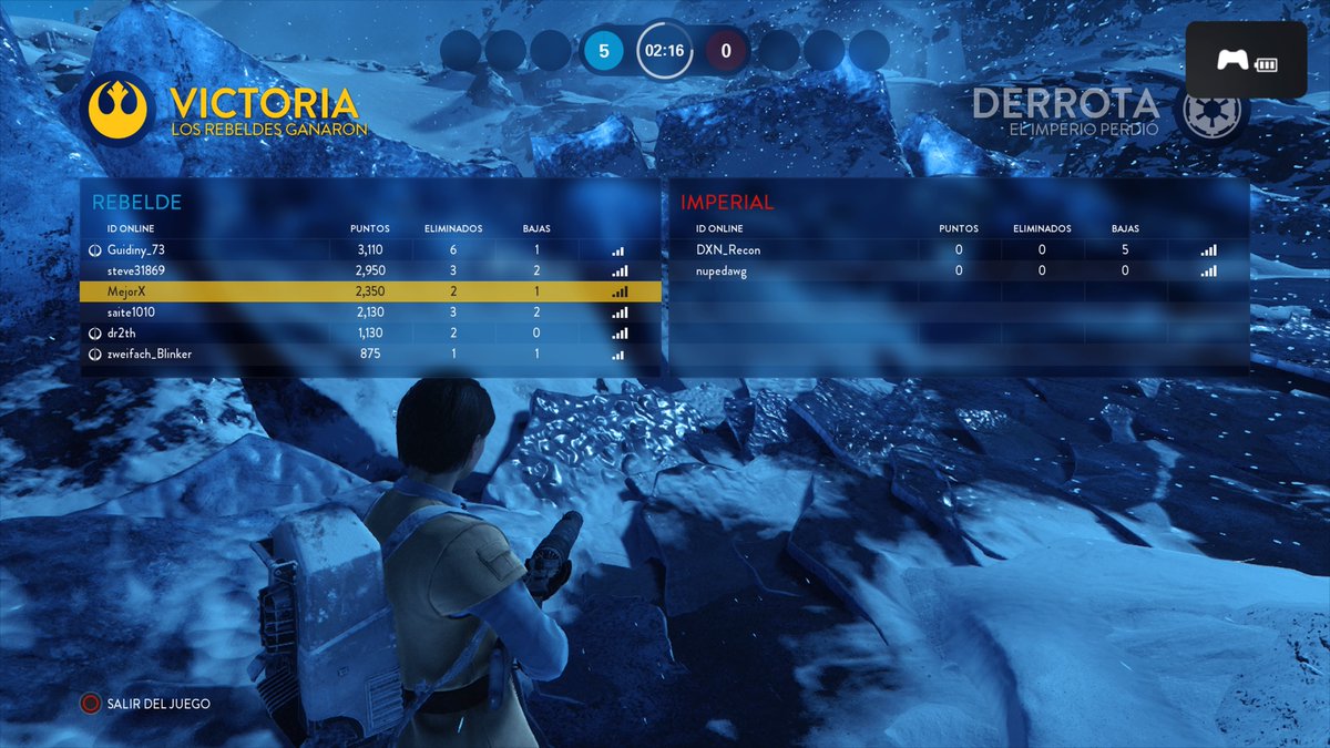 lune_sama's tweet photo. Participantes del video Siendo solo Nien Nunb #STARWARSBattlefront https://t.co/dw9qLhtQxp