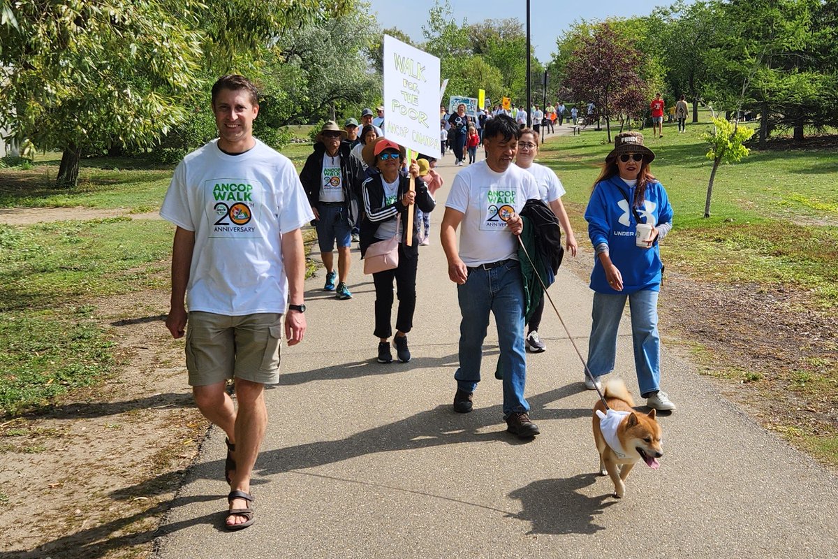 MichaelKramSK's tweet photo. This morning I was happy to join the #ANCOP Regina Walk around Wascana Park in support of some of the poorest villages in The Philippines.  What a great opportunity to enjoy summer in Regina, all while raising funds and awareness for a good cause. #yqr https://t.co/pMAUnmJcV7
