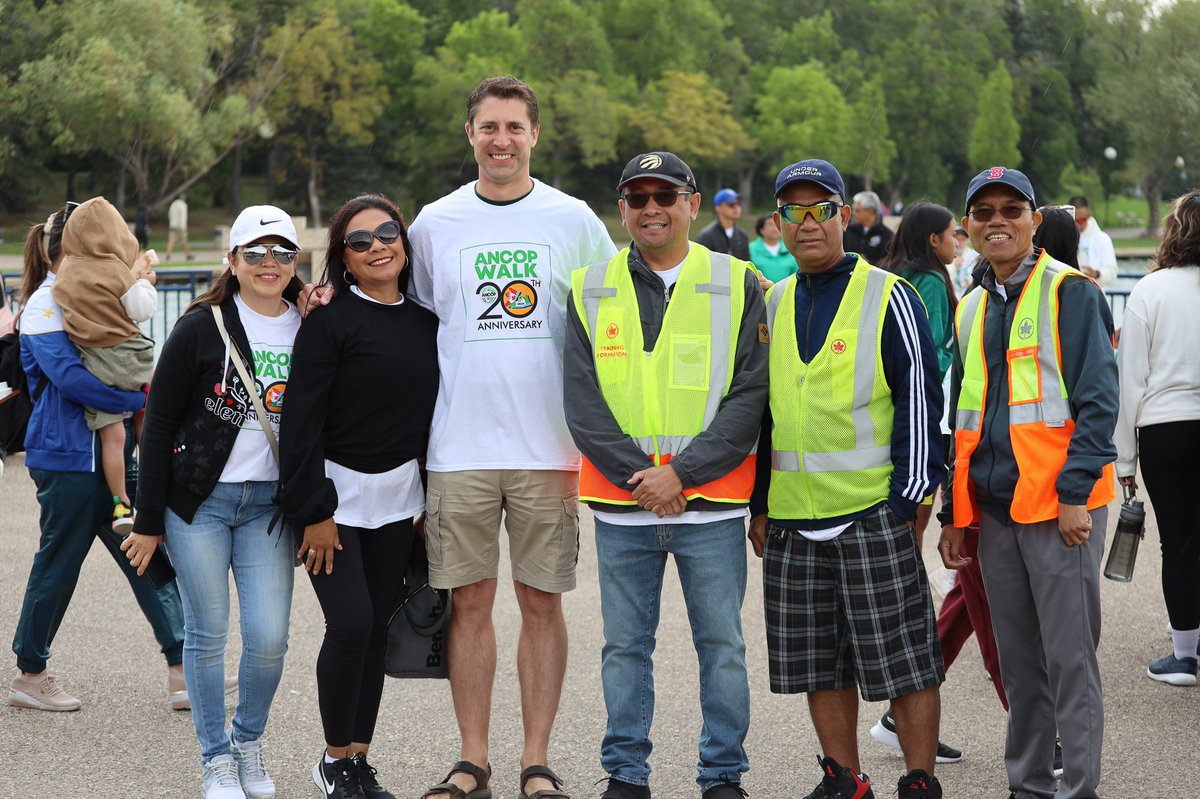 MichaelKramSK's tweet photo. This morning I was happy to join the #ANCOP Regina Walk around Wascana Park in support of some of the poorest villages in The Philippines.  What a great opportunity to enjoy summer in Regina, all while raising funds and awareness for a good cause. #yqr https://t.co/pMAUnmJcV7