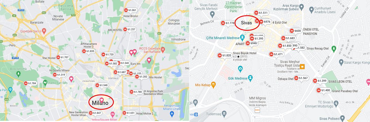 Lütfen artık bu konuyu da gündeme getirin, enflasyon tüm fiyatlamaları bozdu. Milano otelleri vs Sivas Otelleri (egeyi saymıyorum bile)
<a href="/_ErkanOz/">Erkan Öz</a>  <a href="/DrKocabalkan/">Artunç Kocabalkan</a> <a href="/istatistikvean1/">AkademikLink</a> <a href="/SuheylaYS/">Süheyla Yılmaz</a> <a href="/AliCaatay/">Ali Cağatay</a>