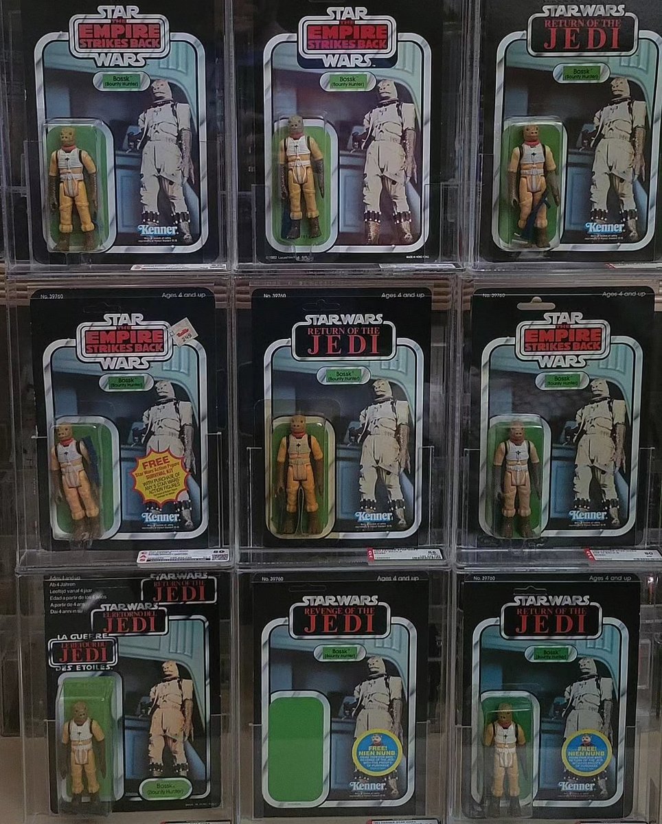 AFGonYouTube's tweet image. Bossk Family 📸!

#starwars 
#bountyhunter 
#bossk 
#likeabossk 
#familyphoto 
#Kenner 
#actionfigures