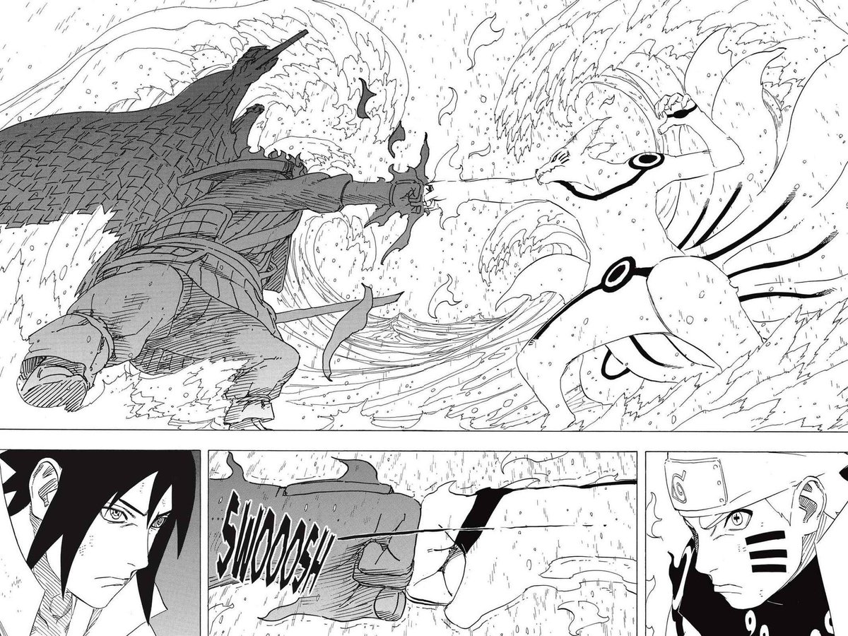 NarutoxArts's tweet photo. Naruto vs Sasuke https://t.co/riEJKcDhWD