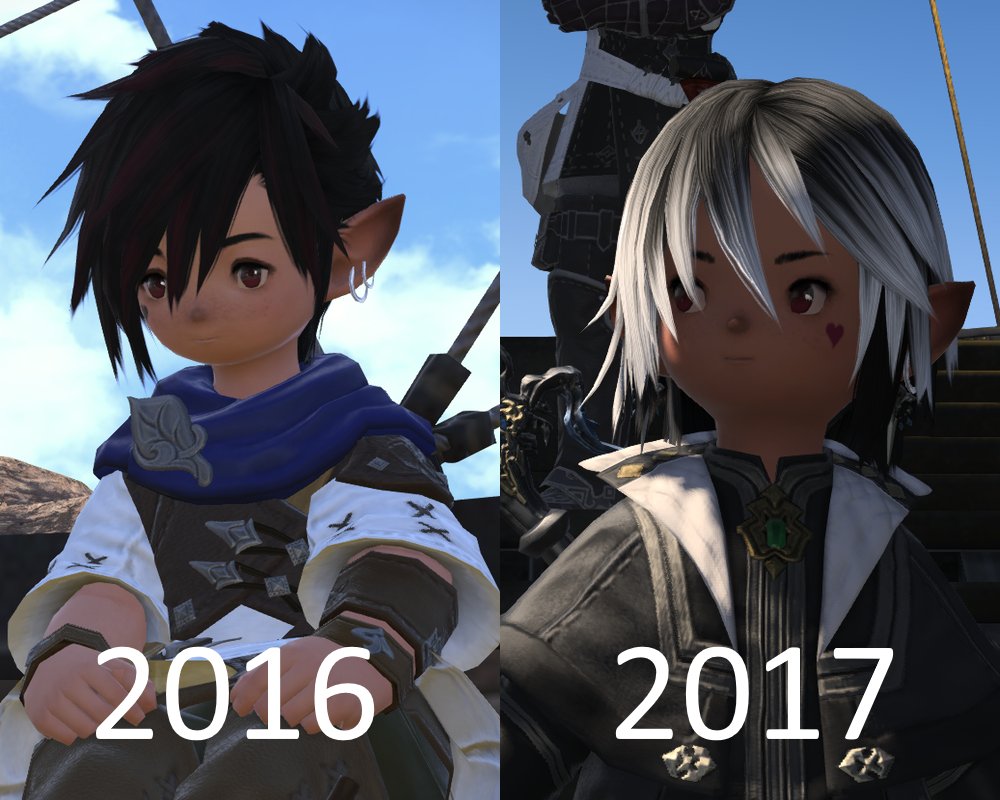 ririthelala's tweet photo. Ririmuko throughout the years! #lalafell https://t.co/yvhvYg7noc