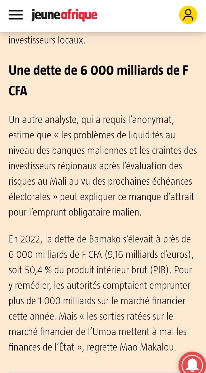LaAfwo's tweet photo. Nos frères du Mali qui sont devenus des économistes experts de la dette de la CIV. Il y a plus préoccupant sous votre nez.

À bon entendeur... https://t.co/aYHz1NK3og