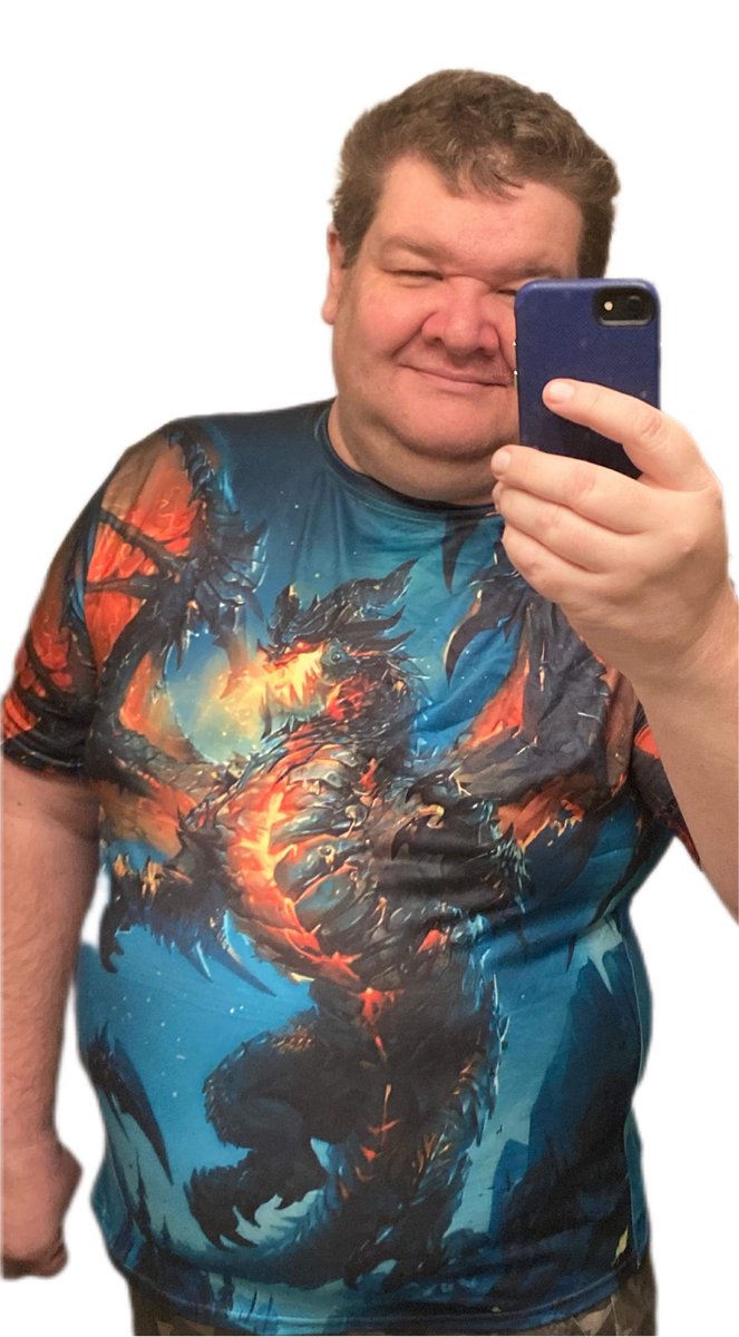 PaceAce78's tweet photo. Wearing one of my new Temu shirts today. Wearing my dragon shirt today out to the city fair tonight. #temu #temufinds #temushopping #temufashion #fashion #fashionfinds #fallfashion  #dragon #dragonshirt #mensfashion #gayfashion #gaybear #dragonshirt #blog https://t.co/r5VzYCFua3