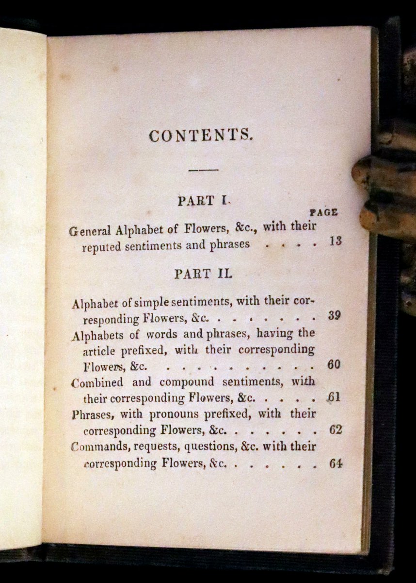 mflibra's tweet photo. 1846 Scarce small Floriography Book ~ The Language of Flowers. First Edition.
More info:
https://t.co/HV9Ft3luam
#BookWithASoul #FirstEdition #SmallBook #Floriography #LanguageOfFlowers #illustrated #bookworm #library #bookstore #booknerd #rarebooks #bibliophile https://t.co/2F4UhvOyqi