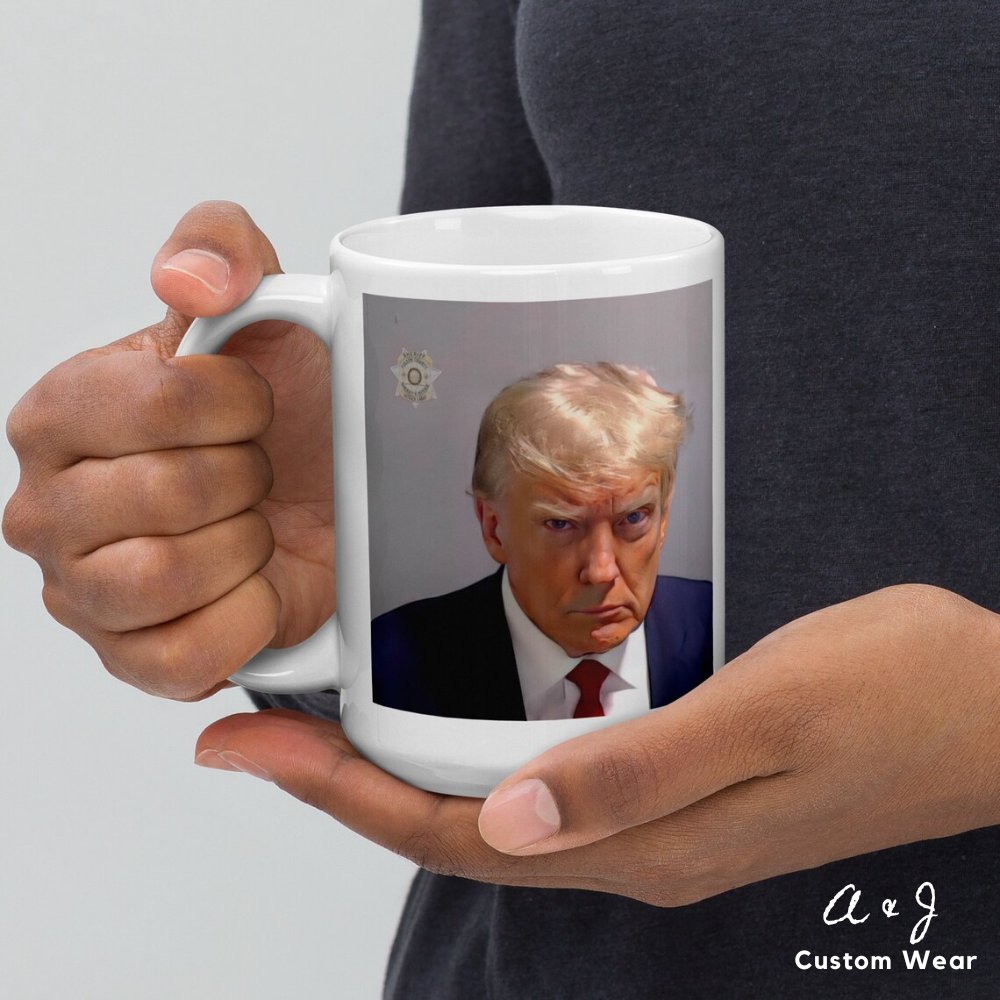 AJCustomWear's tweet photo. Excited to share the latest addition to our #etsy shop: Donald Trump - Mug Shot - White glossy Coffee mug ( 11oz, 15oz &amp; 20oz) https://t.co/e7WvRKLwR5 #yes #donaldtrump #mugshot #trumpmug #donaldmug #trumpmugshot #trump2024 #trump2023mug #ceramic https://t.co/7nBz4RyjFD