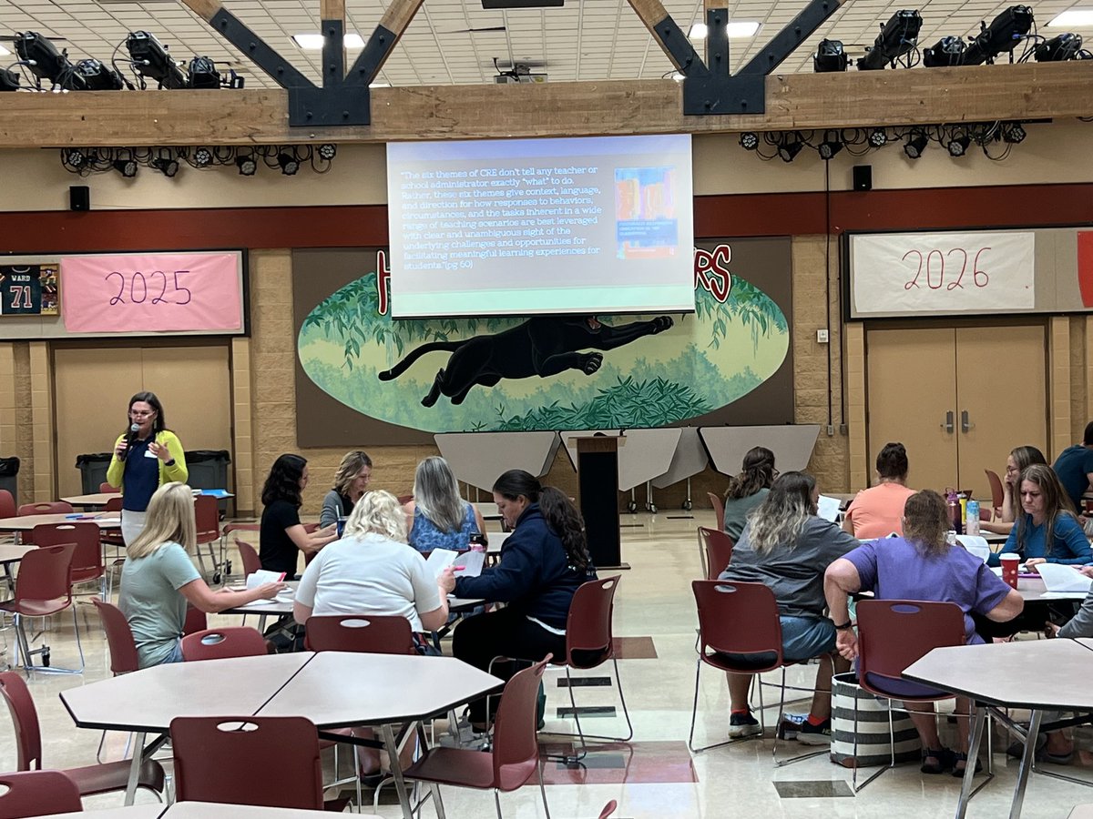 BryanRossLong's tweet photo. Another great week preparing for the best day of the year… the first day of school.  Thank you to staff who put the work in this week.  Remember your why!! #workingtogetherachievingtogether https://t.co/HXr4KVIKSJ