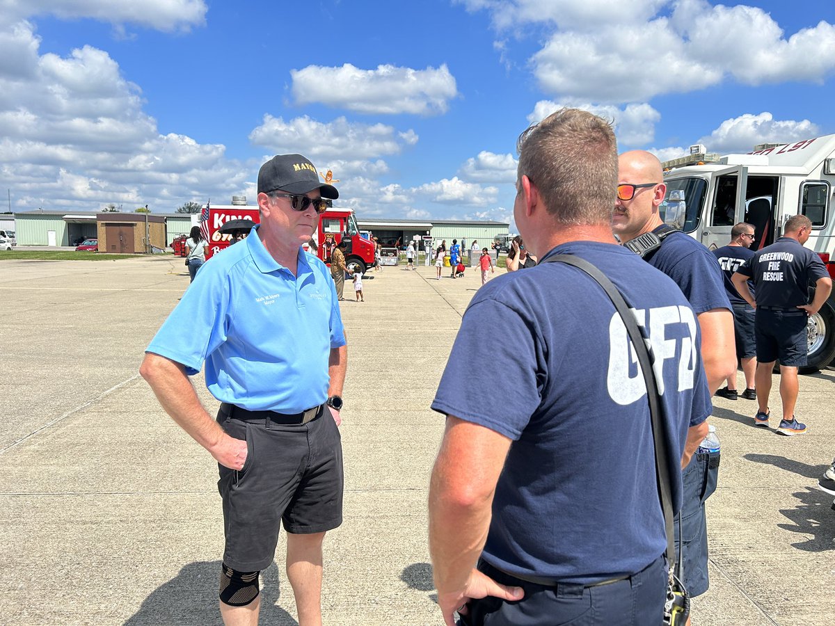 We had great weather and a great turnout at Indy South Greenwood Airport’s Airport Day. It’s always a pleasure to showcase our award winning airport and facilities, and inspire those in the aerospace profession or hobby both young and old.