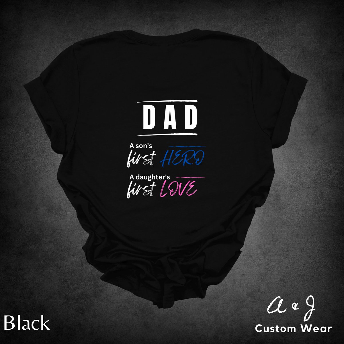 AJCustomWear's tweet photo. Excited to share the latest addition to our #etsy shop: Dad A Son's First Hero A Daughter's First Love Shirt https://t.co/eKFwJ2OtMY #white #fathersdayshirt #newdadshirt #cooldadshirt #asonsfirsthero #adaughtersfirst #love #LaborDay #LaborDaySale #LaborDayWeekend https://t.co/R7yj6NeV3p