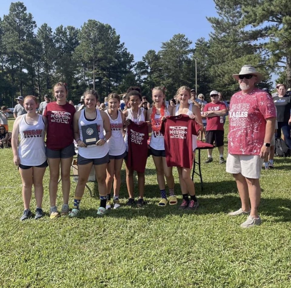PisgahSports's tweet photo. Way to go Lady Eagles! 1st Place at the Pisgah Invitational! https://t.co/tqWMb5CyNr