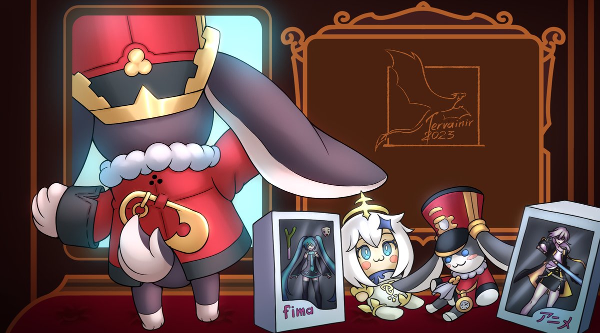 Tervainir's tweet photo. A business card for a contest of one anime merchย source. Of course, I did not win anything, lol. If you need this layout, sent me a personal message or write a comment here ;)
#HonkaiStarRail #honkaistarrailfanart #honkai #digitalart #businesscard #visitcard #pompom https://t.co/NZTGIsISeU