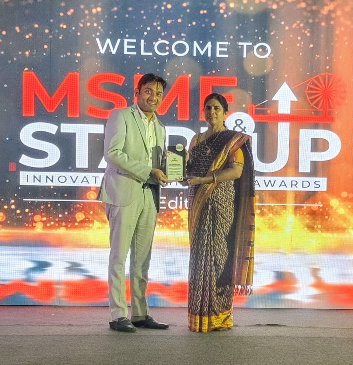 RecordentIndia's tweet photo. We are thrilled and honored to announce that @RecordentIndia has won the coveted #TIME2LEAP National Award for Best FinTech Solution of the year in the credit management category.
#recordent #MSME https://t.co/r2Y2NFbNTn