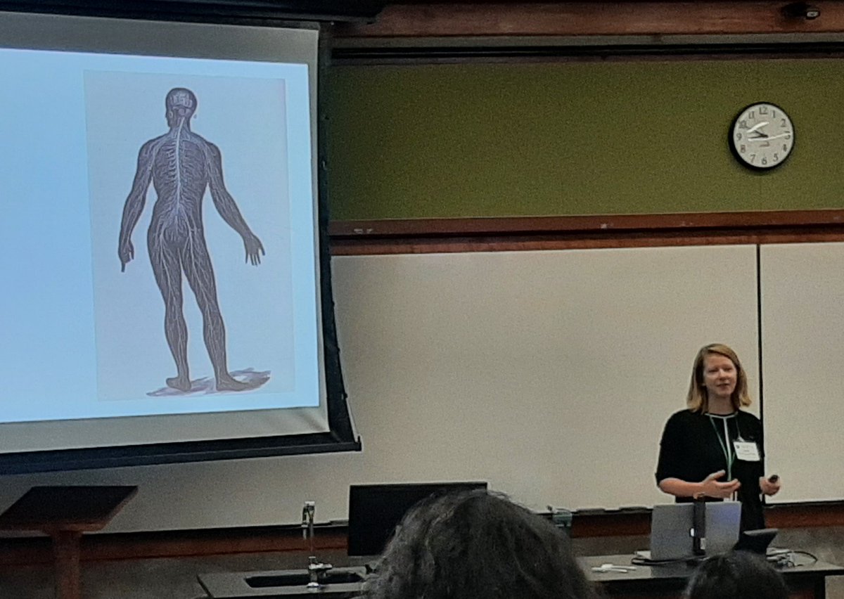 clawedfeet's tweet photo. Katie Thompson-Peer starting the 3rd day of #WCSDB with a talk on dendritic regeneration. @SocDevBio https://t.co/0oq59uOZta