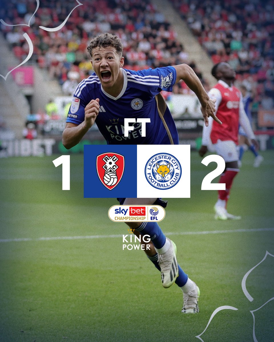 LCFC's tweet photo. The Foxes march on! 🦊

Delivered by @KingPowerhq 

#RTHLEI https://t.co/YdE6As2grN