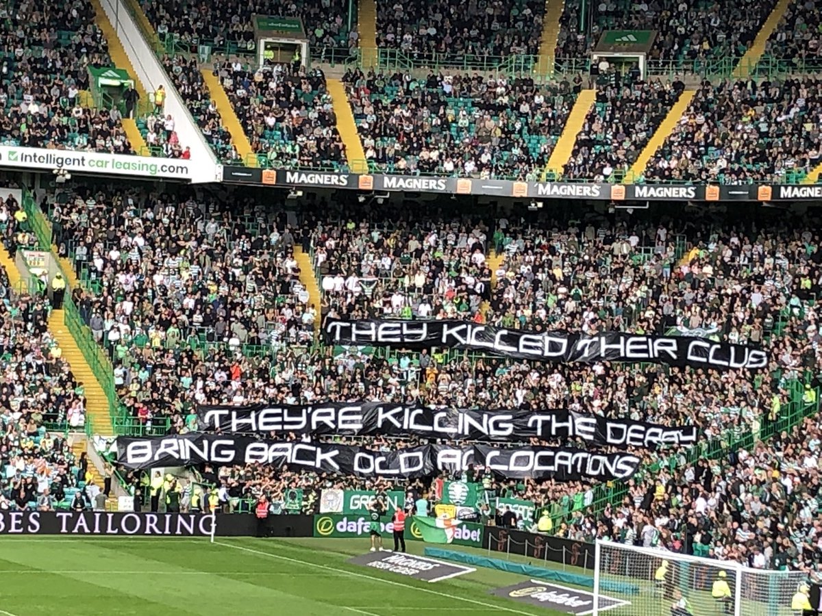 Interpretation for rationale : 

“We don’t want to accept or acknowledge Rangers still exist”

“But we’d like to keep all the benefits that come with having a rivalry with them, please”