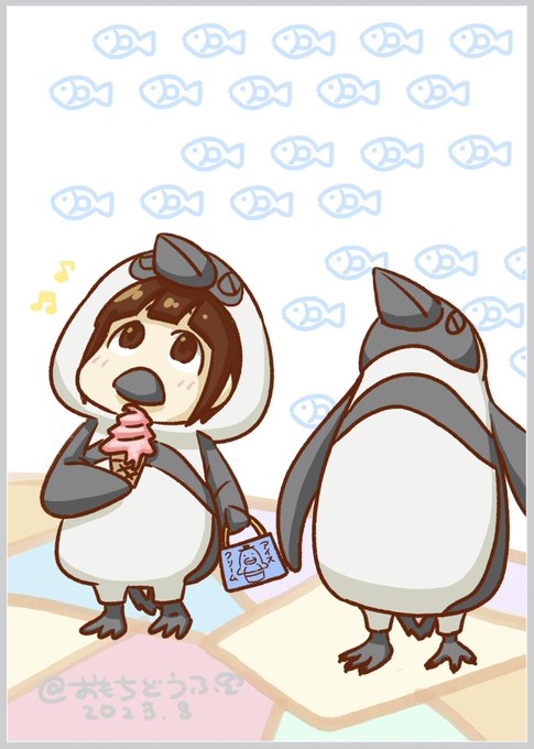 「ペンギン ショートヘア」のTwitter画像/イラスト(新着)｜2ページ目