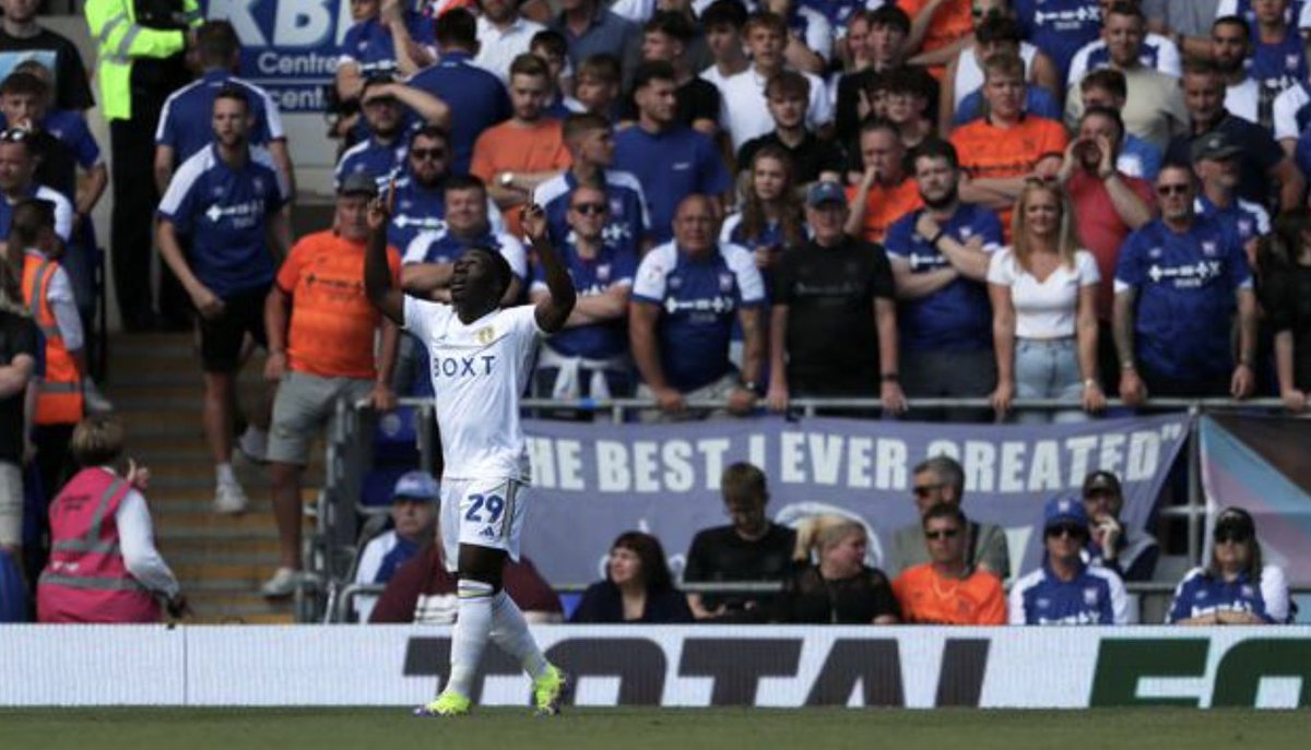 LUFCDATA's tweet photo. League goals scored in 2023/24:

Wilfried Gnonto (1)
Everton (0) https://t.co/k4EUMdAFOH