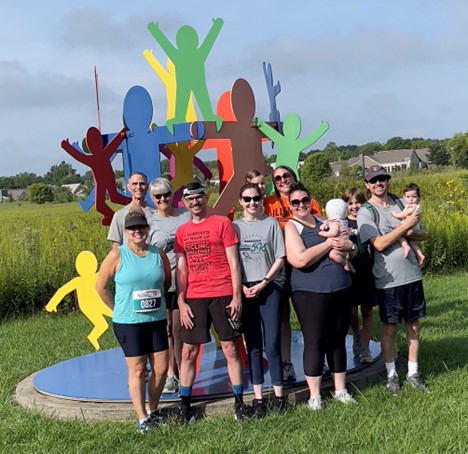PamelaAHadley's tweet photo. Thank you American Speech-Language Hearing Foundation #ASHF for supporting student scholarships and research in communication sciences and disorders. It been hot here in Champaign-Urbana so  posting a pre-walk/run photo @SHSllinois #ASHFoundation5K https://t.co/CBEfvQ3uxN