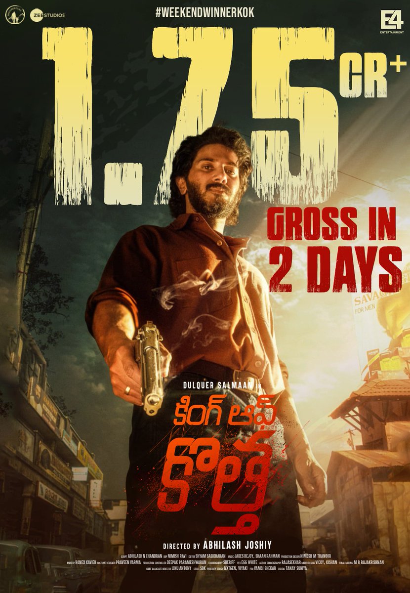 🟡 KING OF KOTHA

🟨 Rating: 2.75/5

🟢Positives
🔸Last 40 minutes
🔸#JakesBejoy's BGM

🔴 Negatives
🔸 First half

#KingOfKotha
#KingOfKothaTelugu 
#KingOfKothaReview
#KingOfKothaTeluguReview
#DulquerSalmaan
#AishwaryaLekshmi
#NylaUsha
#RitikaSingh
#KOK
#AbhilashJoshiy
#Review