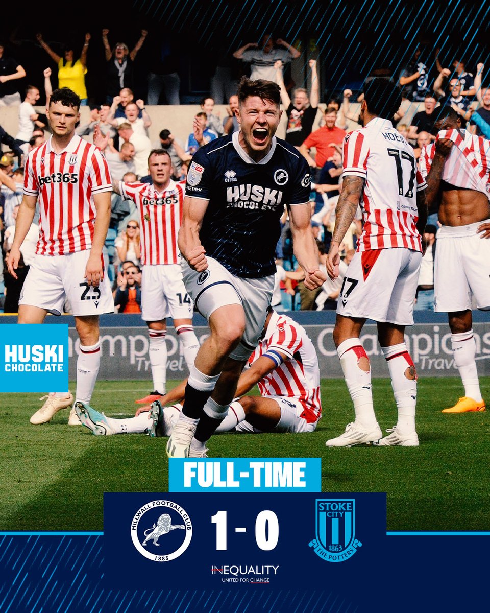 MillwallFC's tweet photo. 🦁 𝐓𝐇𝐑𝐄𝐄 𝐏𝐎𝐈𝐍𝐓𝐒 𝐅𝐎𝐑 #Millwall! https://t.co/mkIlzzQ3ZQ