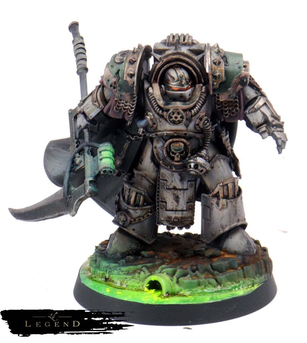 lillegendstudio's tweet image. Death Guard Praetor - commission piece. 

Coming soon to the Patreon courses. Including the new recipe and how to scale it for Imperialis. Cannot wait! 

 #warhammer30k #praetor #primarch #weathering #deathguard #miniart #horusheresy #hardforheresy