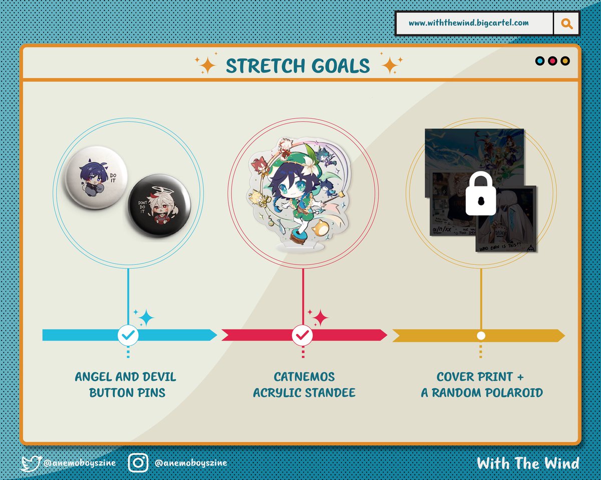 anemoboyszine's tweet photo. 🔓: 2nd Stretch Goal UNLOCKED! 

Now you can also add the super adorable catnemo standee by @miraii_akira in your collection! the wind blessed boys and the whole team are very grateful for your support! 🐾🍃

POs are open for less than 2 weeks so hurry and get your bundle now! https://t.co/WWugWXaAtA