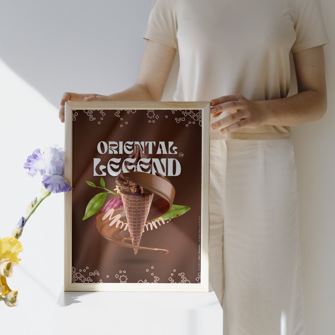 Thedigitech_org's tweet photo. We are glad to present to you our latest artworks made for Oriental Legend, the specialist in desserts and ice cream in #Marrakech. The artwork is a cultural representation of the brand’s offerings and values.

#thedigitech #photography #photoshop #illustrator #graphicdesign #ai https://t.co/9uAXcj7FHF