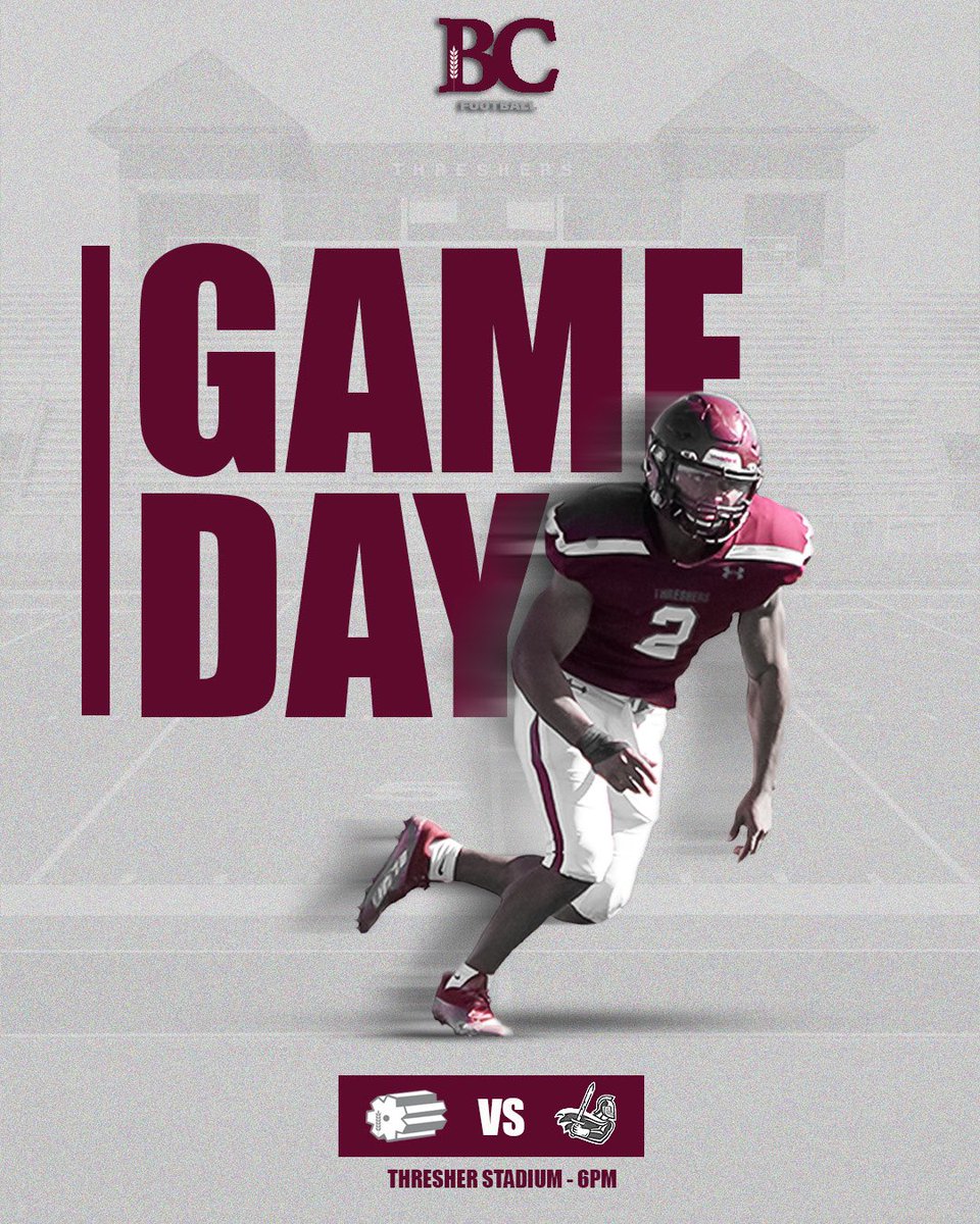 Time to work! 🆚 Sterling College 📍Thresher Stadium ⌚️6PM 📺 kcacnetwork.com/bethel/ #TheBrotherhood #WeAreThreshers #RollOn