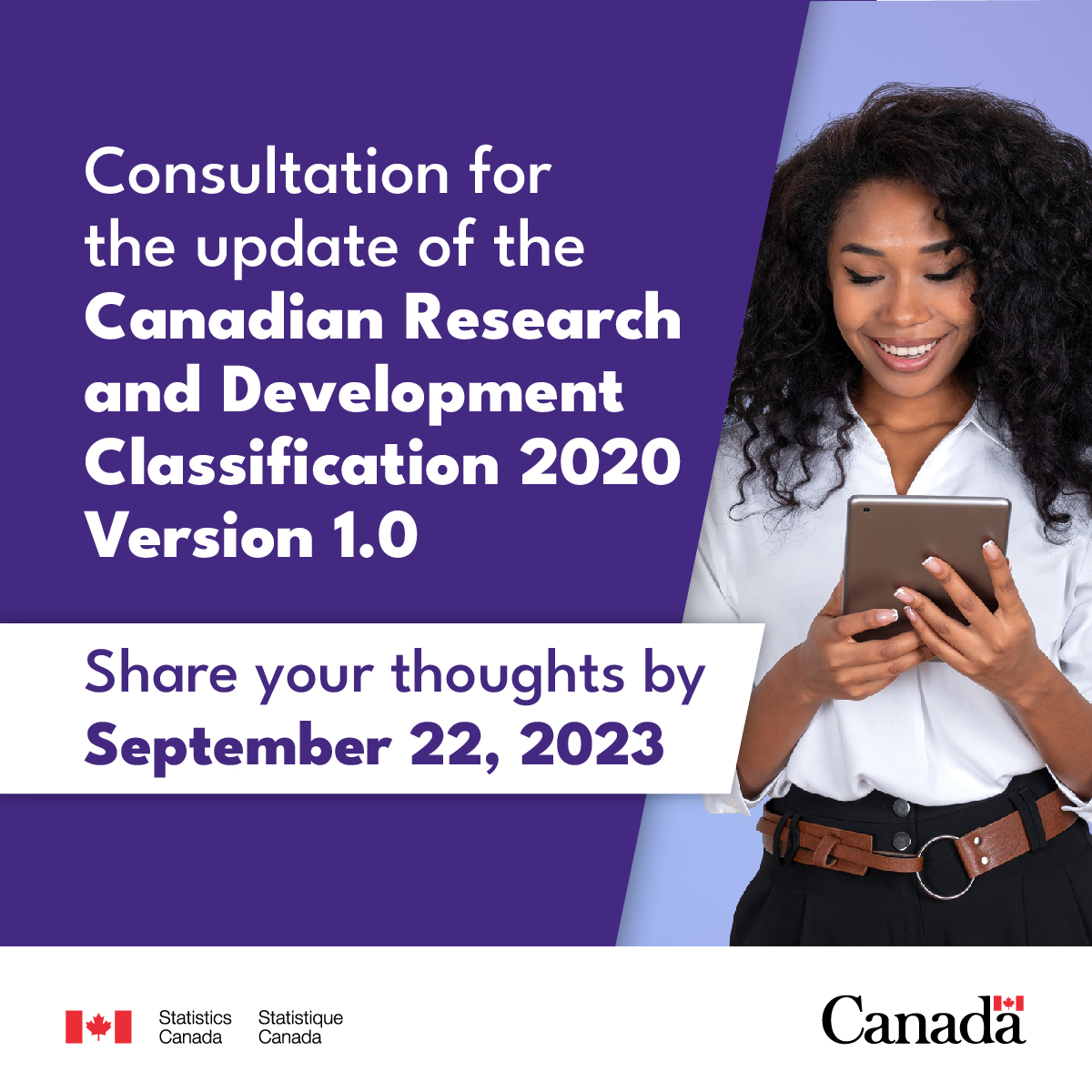 Statistics Canada tweet media