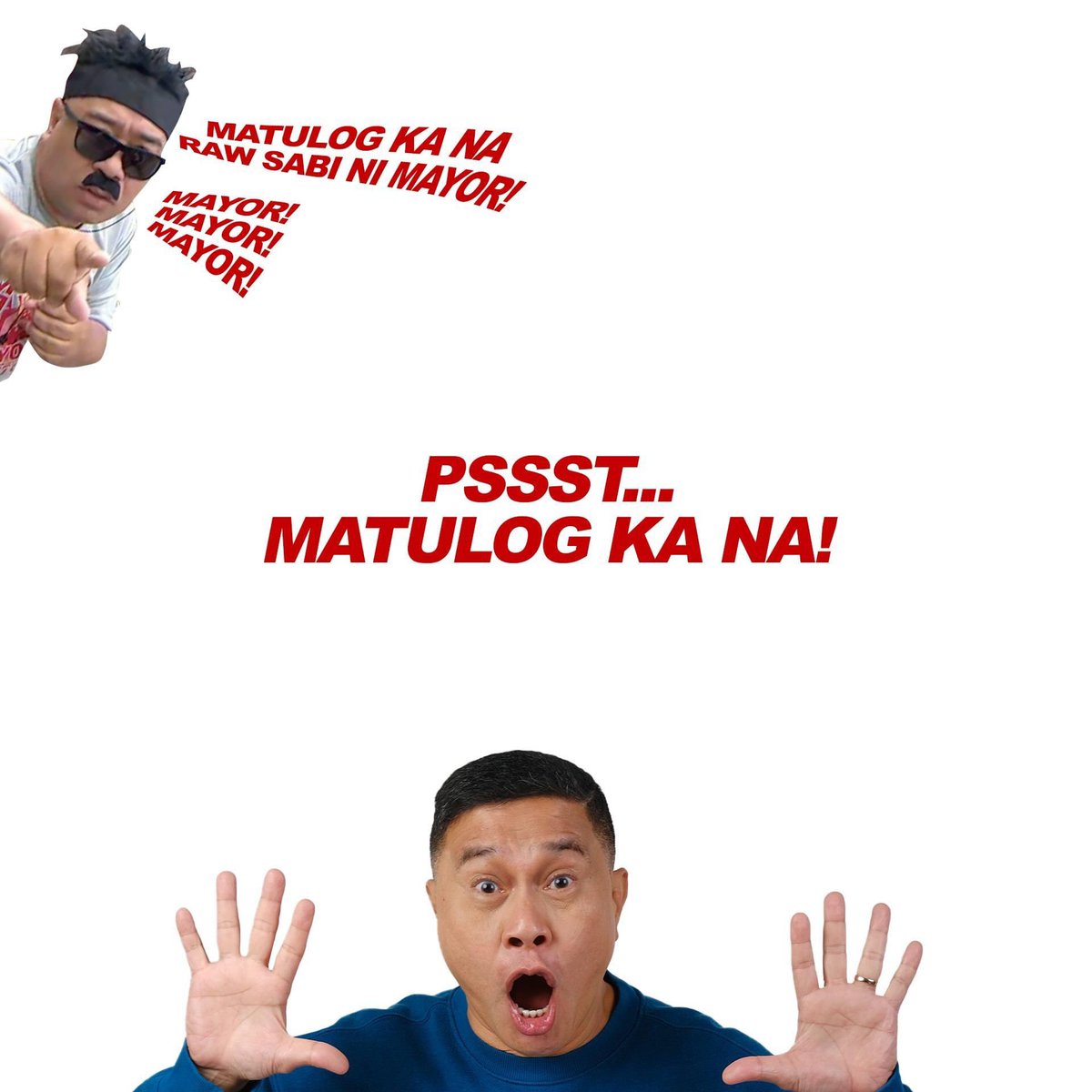 eatbulaga_TVJ's tweet photo. TULOG NA! https://t.co/miZz4D0HFd