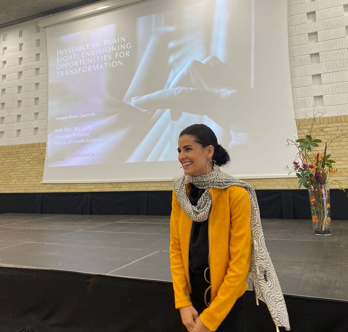 Occupational Science Europe (@oseurope) on Twitter photo <a href="/NQuarneti/">Natalia Rivas-Quarneti</a> Dr. Natalia Rivas-Quarneti’s keynote challenged and inspired us to critically think about what’s is hidden in plain sight using the concept “occupational struggles” #OSEConference2023 <a href="/NQuarneti/">Natalia Rivas-Quarneti</a> Dr. Natalia Rivas-Quarneti’s keynote challenged and inspired us to critically think about what’s is hidden in plain sight using the concept “occupational struggles” #OSEConference2023
