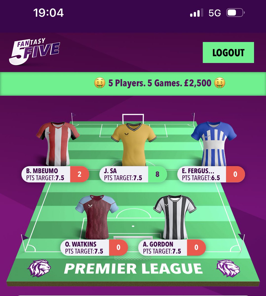 Ali_AlMelahi's tweet photo. @Fantasy5Jackpot ✌🏻 https://t.co/wc0e52300E