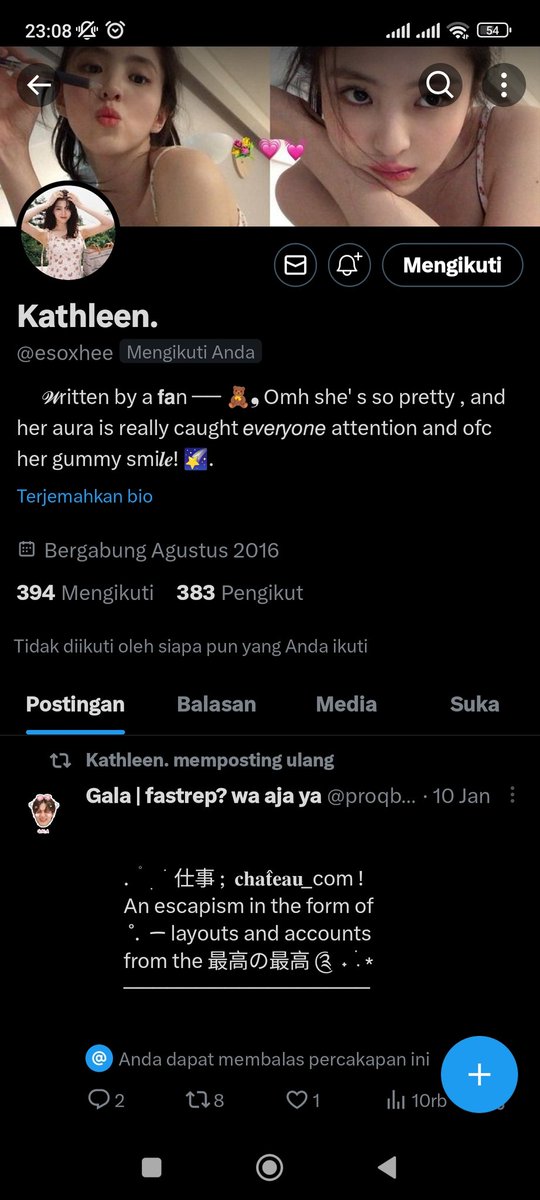 HELP RT!! TIATI ANJING SAMA NI ORANG ASU BANGET JANCOK NIPU MULU IDUP LU. SEMOGA PERUT LU BUSUK ANJING!! DUNIA AKHIRAT GUA KAGA IKHLAS FAAKK YUUU <a href="/esoxhee/">Kathleen.</a> 

#zonauang #zonaba