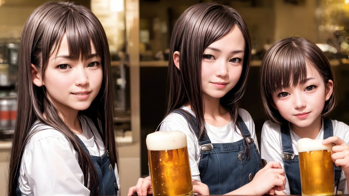 layersection2's tweet photo. 毎日毎日暑いっすね。
飲まんばやっとられんばい(*￣∇￣)ノ

4K画像テスト。原寸表示できる環境の人は見てみて～
#StableDiffusion
#DosMix https://t.co/CmVNNZ5xHH