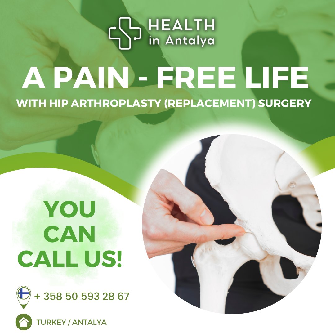HealthinAntalya's tweet image. A pain - free life with hip arthroplasty (replacement) surgery.

You Can Contact Us
👇
📞 + 358 50 593 28 67
💻 healthinantalya.fi

#health #hipproblems #türkiye #healthtourismturkey #healthtourism
#finland #retired