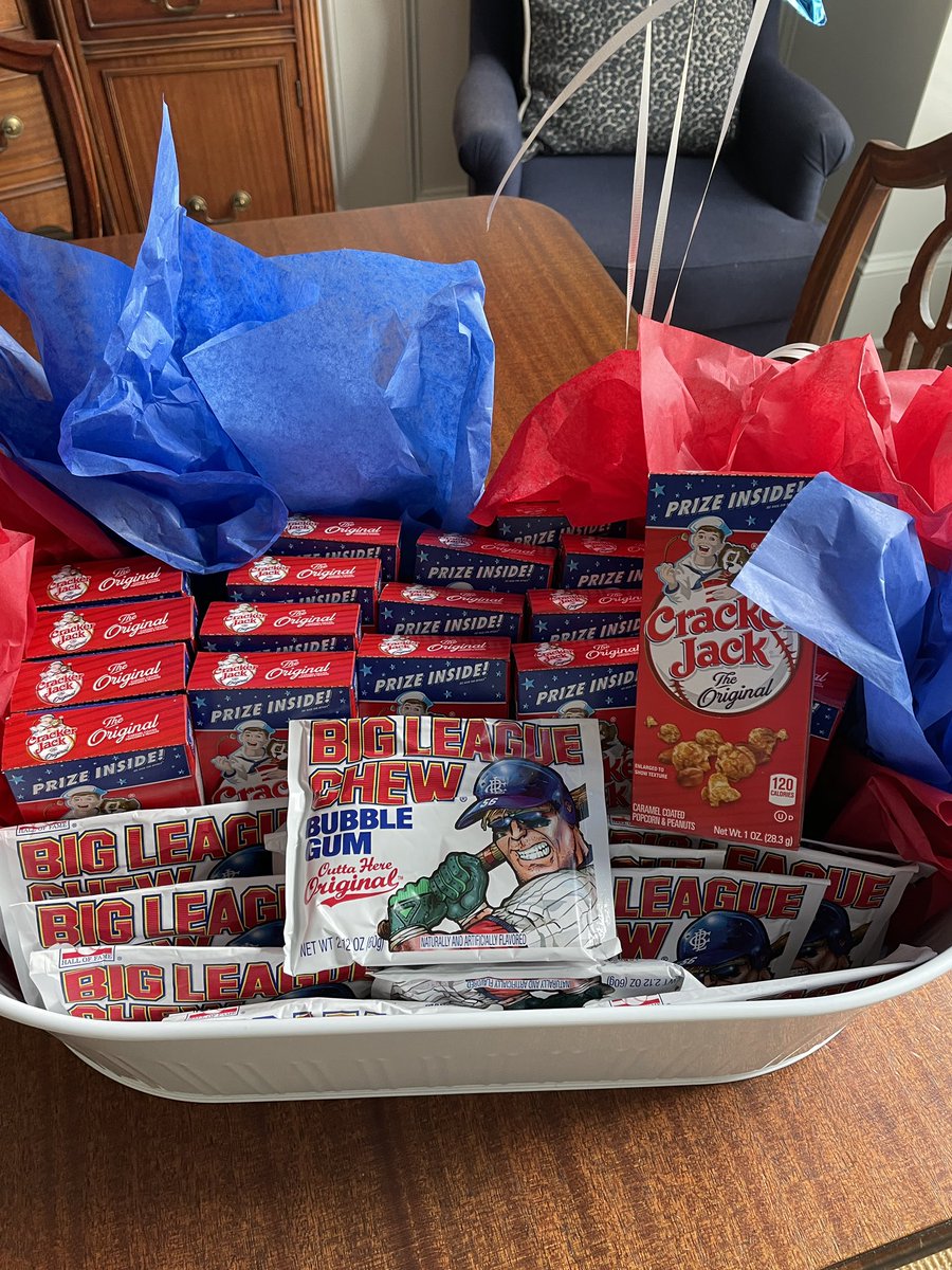 AndrewCMcMillan's tweet photo. Party favors! Gearing up to celebrate Ellis turning 5! #baseballboy https://t.co/BL7vcIUQru