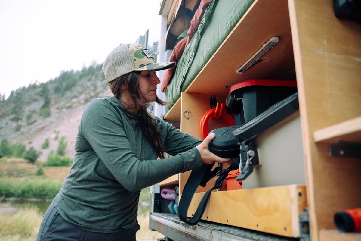 aclim8gear's tweet photo. Tested and approved by Gloria Goñi (IG: @lapescadora), the COMBAR was taken on a recent trip to Montana. Verdict: It is the ultimate tool to store in your overlanding rig. You never know when you might need the COMBAR, but when you're glad you have it! 
— 
https://t.co/XyG0uDoN2J https://t.co/29qHBCA9x7